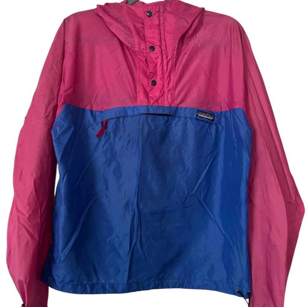 Patagonia Pink and Blue Windbreaker